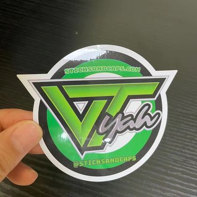 Güçlü Yapıştırıcı Parlak Laminasyon PVC Vinil Etiket Donmaya Dayanıklı