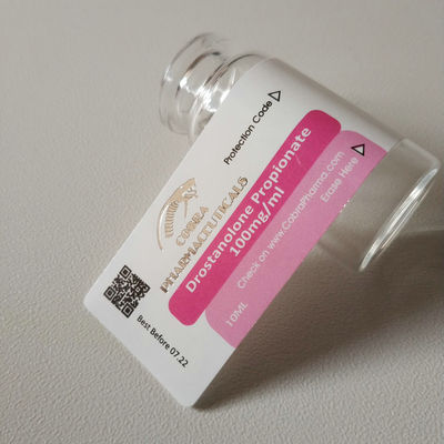 Gümüş Altın Folyo İlaç Sınıfı Steroid Flakon Etiketleri