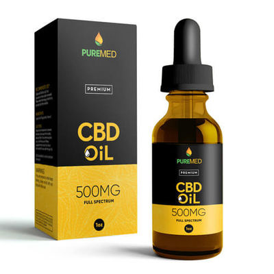 renkli baskı ile özel kabartmalı 300gsm karton cBD kenevir Yağ paketi kutuları