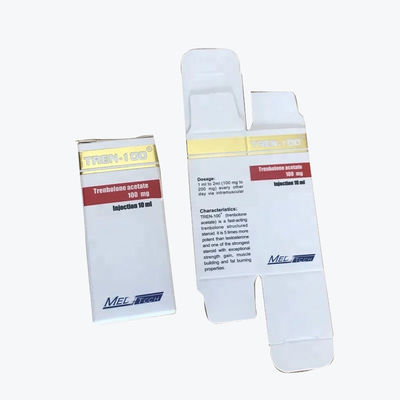 Flakon için Suya Dayanıklı 26mm Geniş Altın Folyo Ambalaj Kutusu CMYK rengi