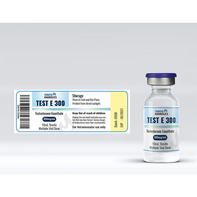 Eczane Şişesi İçin Ofset Baskı PMS Renkli 10ml Flakon Etiketleri