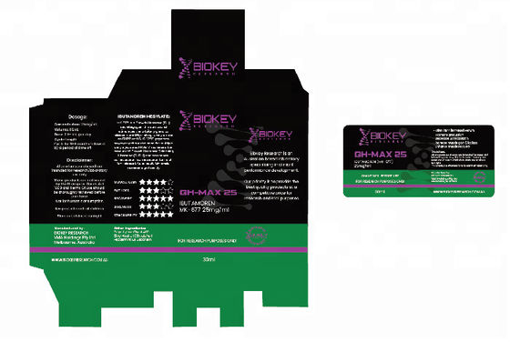 80gsm Kağıt 50ml Şişe Etiketleri, Pantone Renkli Cam Şişe Etiketi