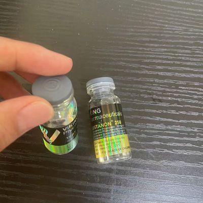 Sanat Kağıdı CMYK Renkli Farmasötik Steroid Flakon Etiketleri ISO Onaylı