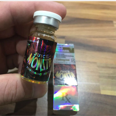 Lazer Kağıdı 10ml Şişe Etiketleri, Pantone Renkli Yazdırılabilir Reçete Etiketi