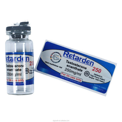 İlaç Şişesi İçin Anti Sahte Baskı 30x84mm Cam Flakon Etiketleri
