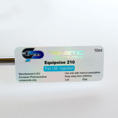 Geri Dönüşümlü 10ml Flakon Etiketleri 25*60mm Holografik Güvenlik Etiketleri
