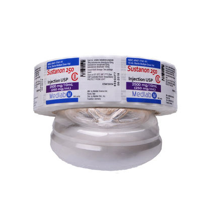 Ofset Baskı ile Parlak Yapışkanlı 60mm Uzunluk Vinil Şişe Etiketleri