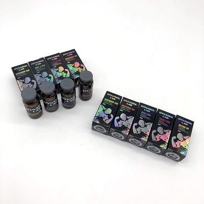 Pantone Renkli Hap Şişe Etiketleri, Anti Su 10ml Flakon Etiketleri