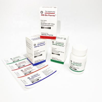 Anti Sahte Hap Şişe Etiketleri, Matt Laminasyon İlaç Etiket Etiketleri