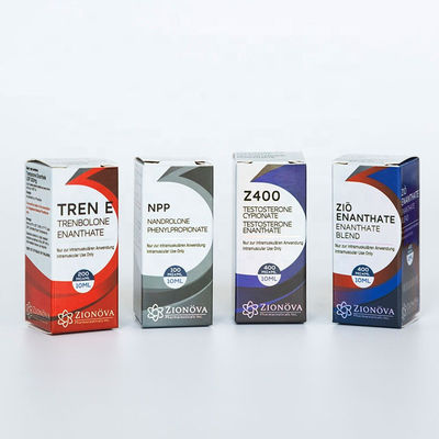 Kabartma 10ml Flakon Kutuları, 5mm Uzunluk Küçük Ambalaj Kutusu