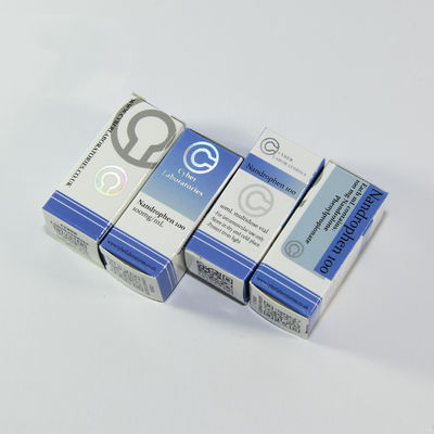 Tıbbi 350g Geri Dönüşümlü Karton Kutular 25mm Genişlik ISO Sertifikası