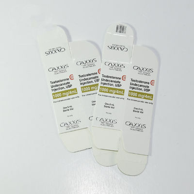 İlaç Ambalajı için Pantone Renkli Biyobozunur 10ml Flakon Kutuları