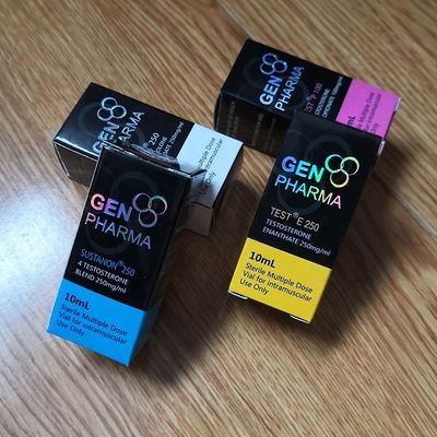 10ml Şişe için 60mm Yüksek 300g / M2 Holografik Ambalaj Kutuları