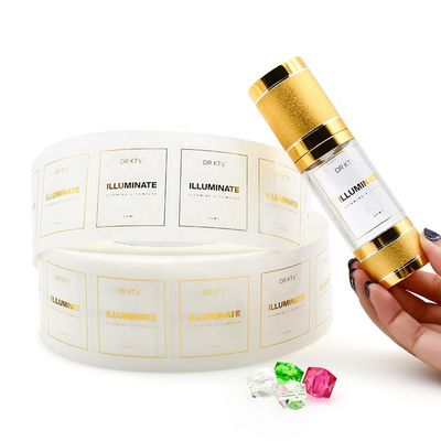 Pantone Renkli PVC Vinil Etiket, Sahteciliğe Karşı Folyo Damga Etiketleri