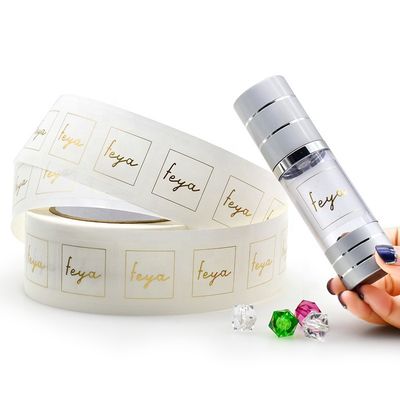 Pantone Renkli PVC Vinil Etiket, Sahteciliğe Karşı Folyo Damga Etiketleri