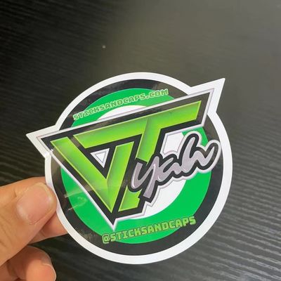 Güçlü Yapıştırıcı Parlak Laminasyon PVC Vinil Etiket Donmaya Dayanıklı
