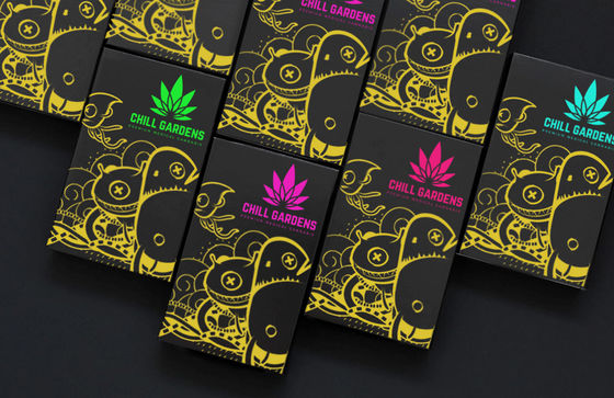 30ml Şişe İçin Suya Dayanıklı 350gsm Karton İlaç Ambalaj Kutusu