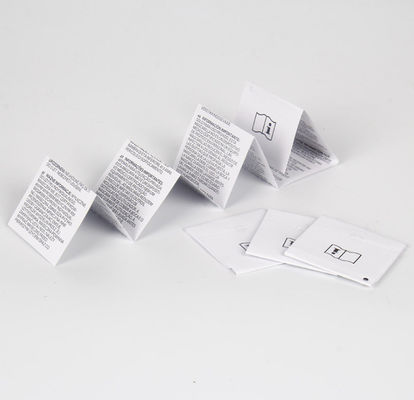 Beyaz Geri Dönüşümlü 160gsm Özel Broşür Baskı Mat Laminasyon